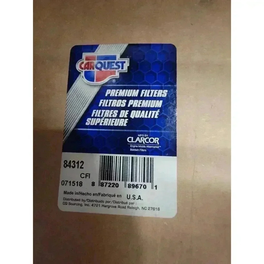 Carquest Premium Filter 84312 - Picture 3 of 4